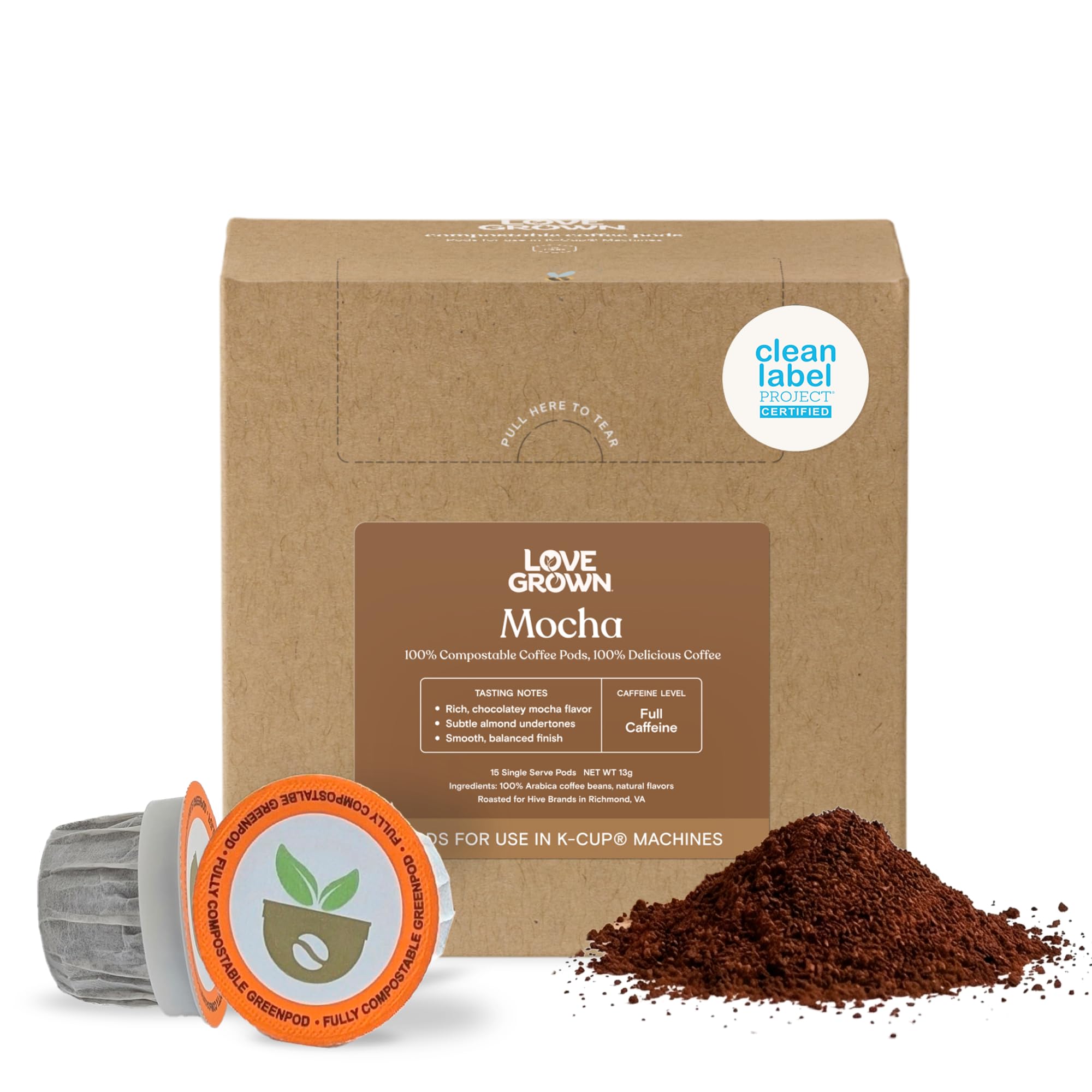 EGカプリス75g〜130g 8本セット未使用 Amazon.com: Love Grown Plastic-Free Coffee Pods, 100% Arabica